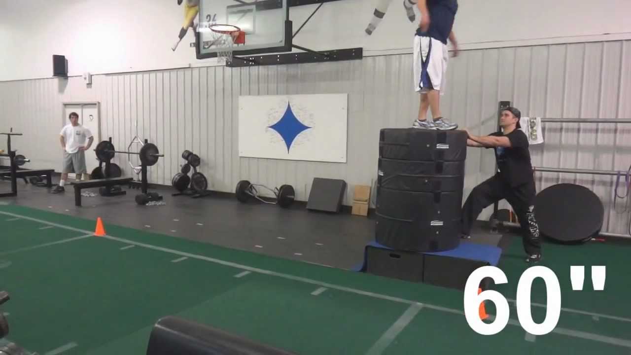 60 Inch Box Jump Sam Fragale Outer Limits Sports YouTube