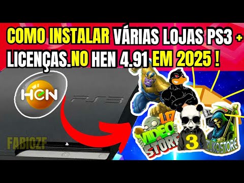 COMO INSTALAR LOJAS