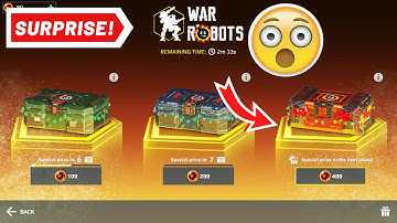War Robots - Special Delivery Crate Opening - Serious Christmas Event