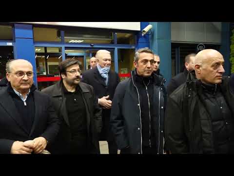 Ali Koç ve Dursun Özbek, Trabzonspor - Basel maçı için Trabzon'da...