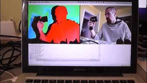 Microsoft Kinect Hacked to Run on Mac OS X Video