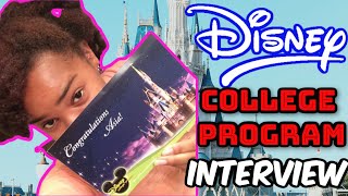 Disney College Program Acceptance