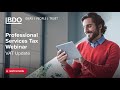 Ps tax webinar  vat update with ishvinder bedi  bdo june 2023