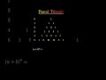 Learn Pascal's Triangle in Seconds! 📐