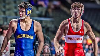 165 – Beau Mantanona {G} Of University Of Michigan Vs. Dean Hamiti {R} Of University Of Wisconsin