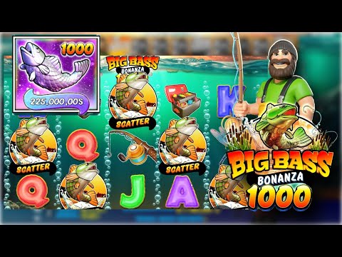 Disfruta del emocionante juego de tragamonedas Big Bass Bonanza 1000 en línea en España