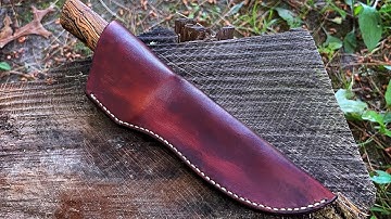 Making a Leather Knife Sheath