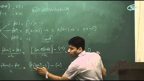 IIT JEE Main + Advanced | Mathematics | Diffrentiability | SOJ Sir from etoosindia.com