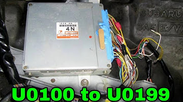 U0100 Lost Communication with ECM/PCM “A” | U0155 | U0129 | U0151 | U0126 | U0101 | U0121 | symptoms