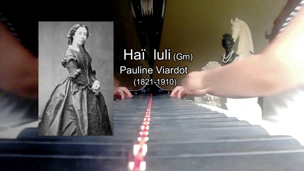 Haï Luli (Gm), Pauline Viardot. Piano Accompaniment