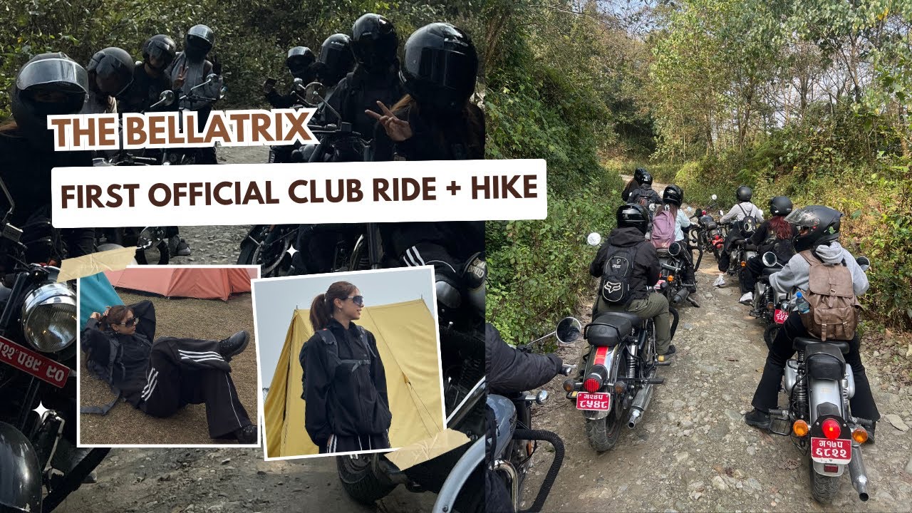 Ride to Astam village, Dhampus village and hike to ABC with members of The Bellatrix.