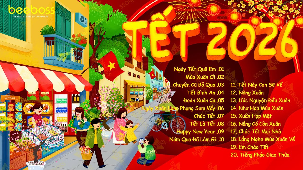 Tết Tết Tết Tết Đến Rồi, Xuân Xuân Ơi Xuân Đã Về - Nhạc Tết 2026 Remix Mới Nhất, Nhạc Xuân Bính Ngọ