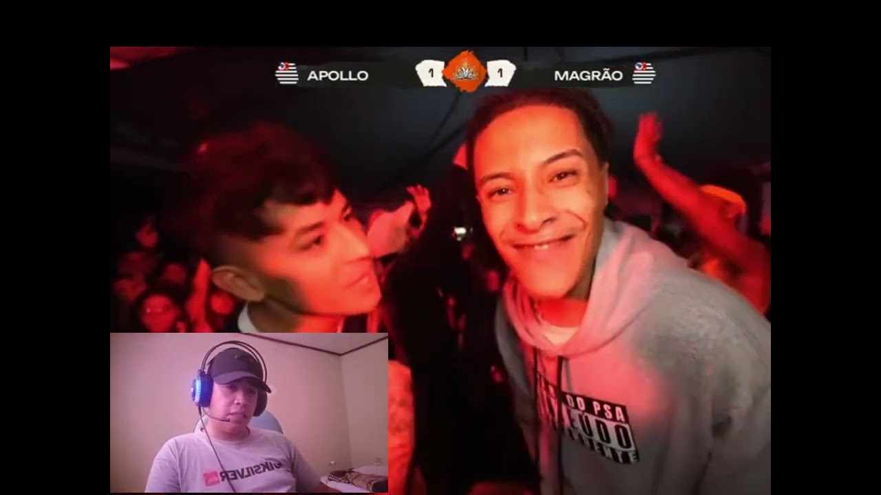 Apollo x Magrão BDA-2026 | REACT #REAGINDO E FUMANDO.