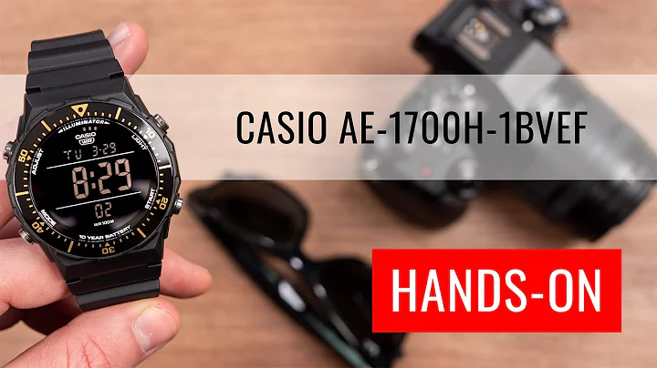 HANDS-ON: Casio Collection AE-1700H-1BVEF