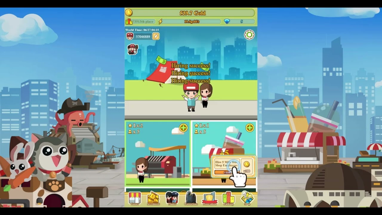 Catto pew pew, idle empire   Made with Clipchamp