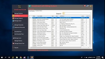 Enrollment with Billing System Full Source Code | Free to Download