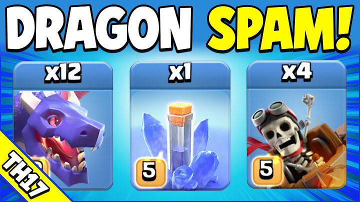 Difficulty: 3/10 Spam Power: 10/10! Easy TH17 Attack Strategy (Clash of Clans)