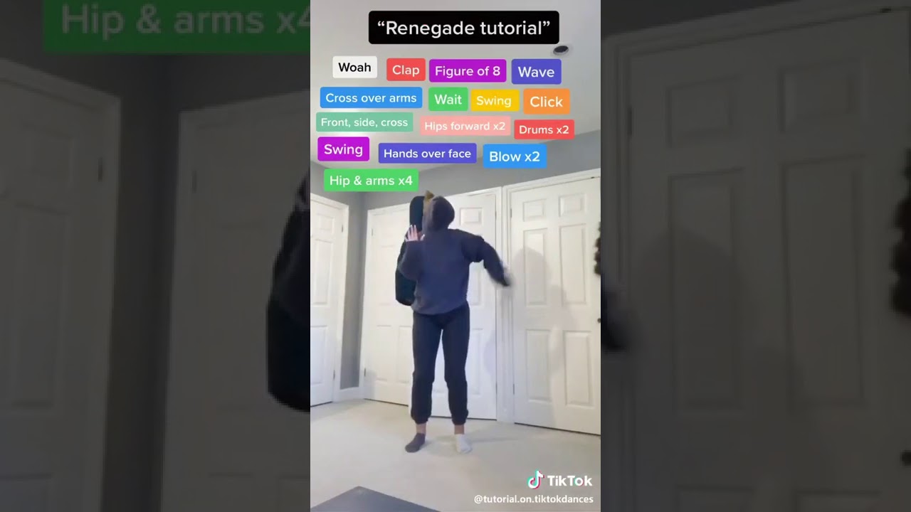 Renegade dance tutorial