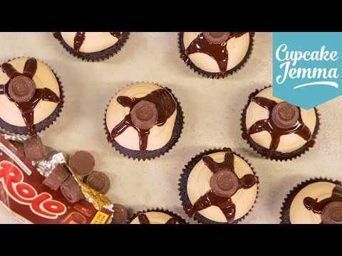 How to Make Tasty Rolo Cupcakes | Cupcake Jemma