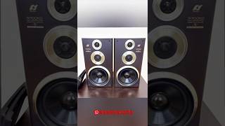 Sansui S-X700D Powerful 10" inch woofer 3-way bookshelf speakers made #japan #shorts #viral #reels