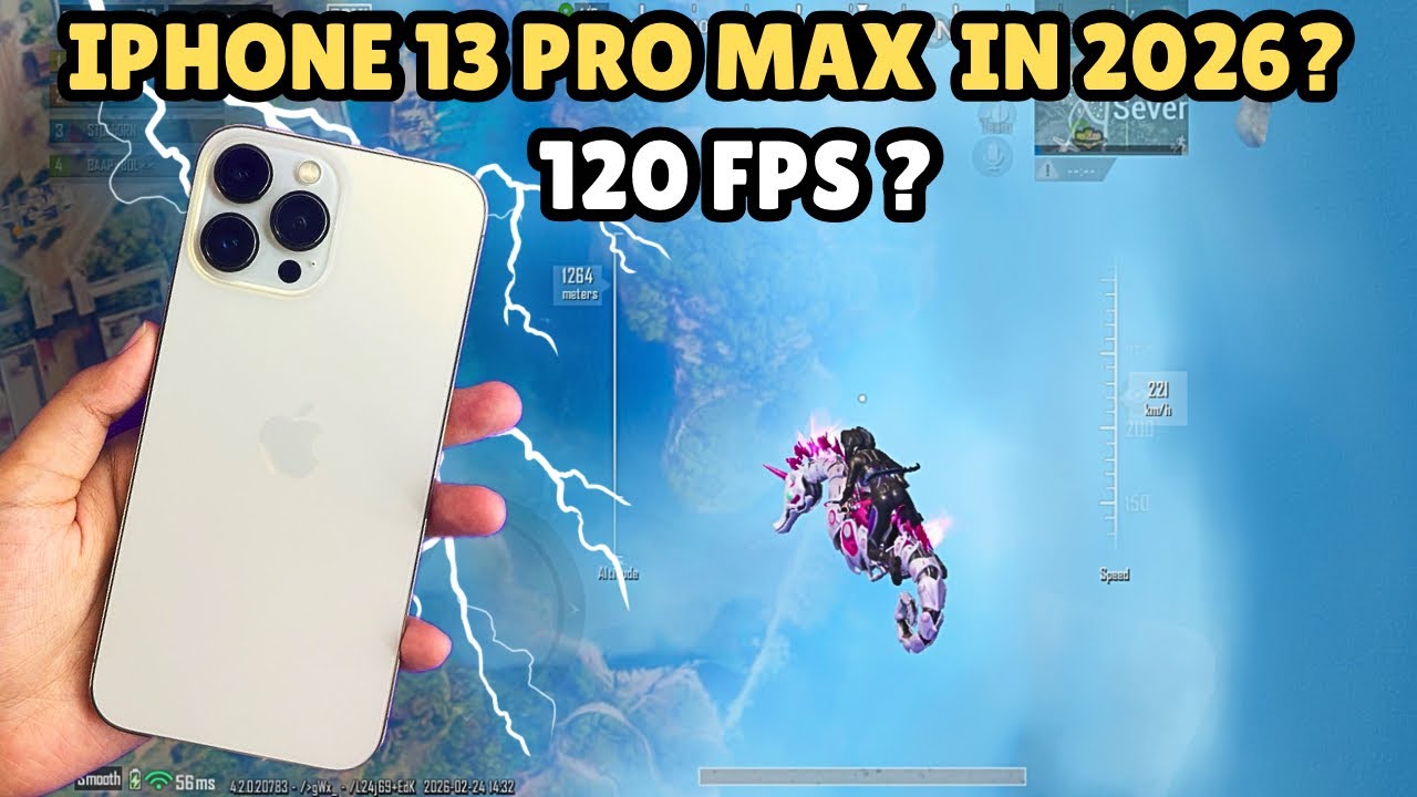 IPHONE 13 PRO MAX BGMI / PUBG TEST IN 2026 ? | IPHONE 13 PRO MAX BGMI 4.2 UPDATE HIGHLIGHTS 