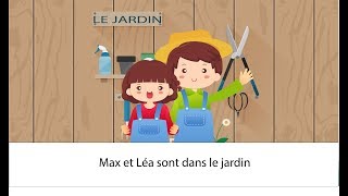 Histoire pour enfants : Max et Léa vont jardiner
