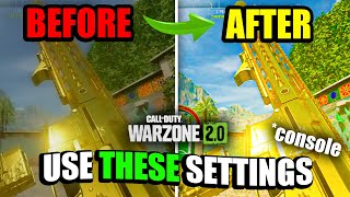 Warzone 2.0: best console settings