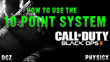 How to use the 10 Point System - Camo and Wildcards (Black ops 2 Footage)