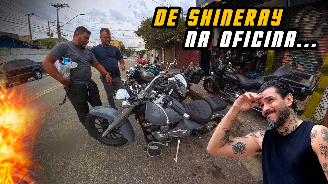 Shineray Denver 250 + Harley 883 Quebrada + Oficina de Moto Custom em São Paulo