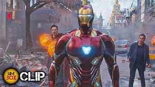 Avengers vs Ebony Maw \& Cull Obsidian | Avengers Infinity War (2018)Movie clip HD[HINDI]