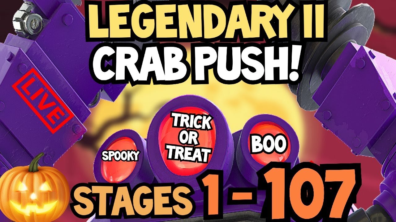 Halloween CRAB [3-6-2] | MEGA PUSH [Boom Beach 2020] *LEGENDARY II*
