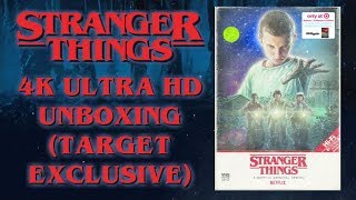 STRANGER THINGS: SEASON 1 - 4K ULTRA HD UNBOXING (TARGET EXCLUSIVE VHS SET)