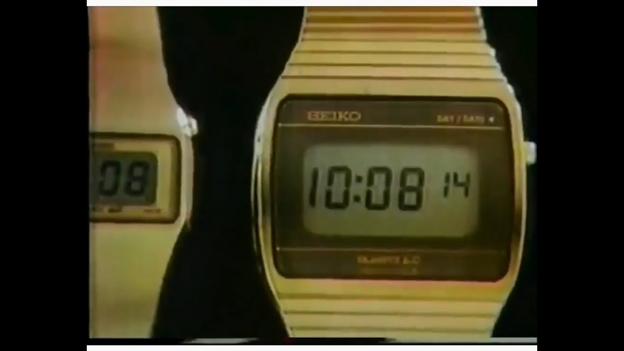 Seiko Digital Watch Commercial (1978) - YouTube