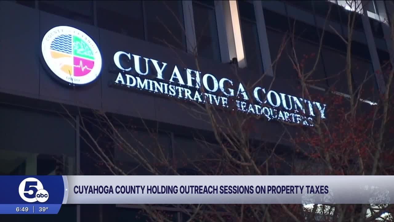 Cuyahoga County holding outreach sessions on property taxes