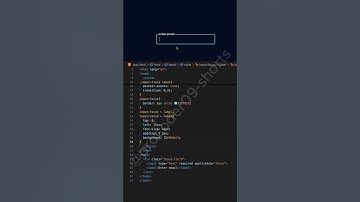 ✨ Floating Label Animation in Input Fields | HTML & CSS | Website Using HTML and CSS #shorts