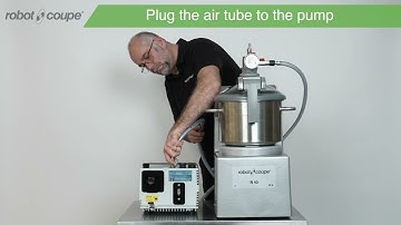 Robot-Coupe Cutter Mixers Serie 8-20 - Vacuum function R-VAC