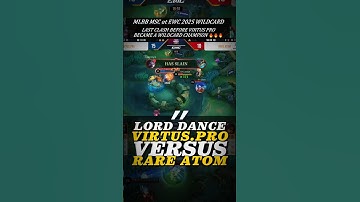 MSC WILDCARD FINALS VIRTUS.PRO VS RARE ATOM #msc2025 #mscmlbb #shorts