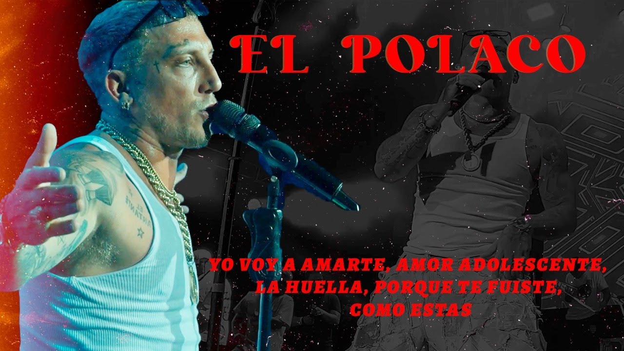 Yo voy a amarte, Amor adolescente, La huella - El Polaco (en vivo Teatro Gran Rex)