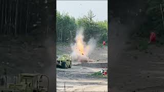 Destroying my truck with Tannerite ￼#short