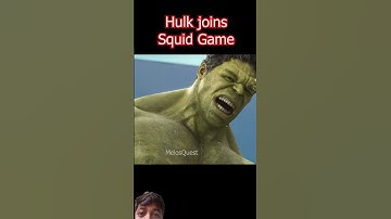Hulk join squid game 💪😈 #marvel #movie #edits #hulk #squidgame #shortsfeed #funnyvideo