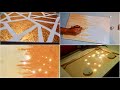 DIY | 5  Minutes Wall art | Easy to Make | Glitters Painting