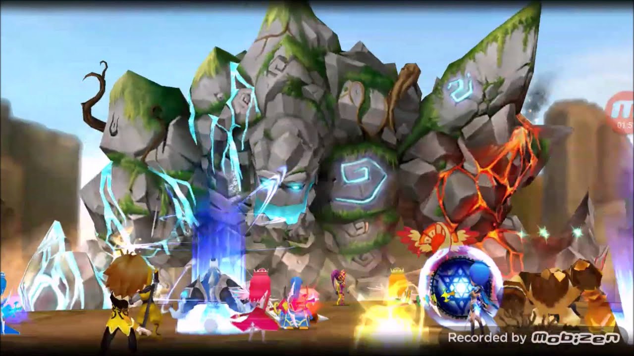 Summoners war World Boss Primal Giant Pan'ghor YouTube