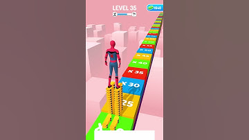 Skater Stacker | All Levels Gameplay Walkthrough #shorts 35