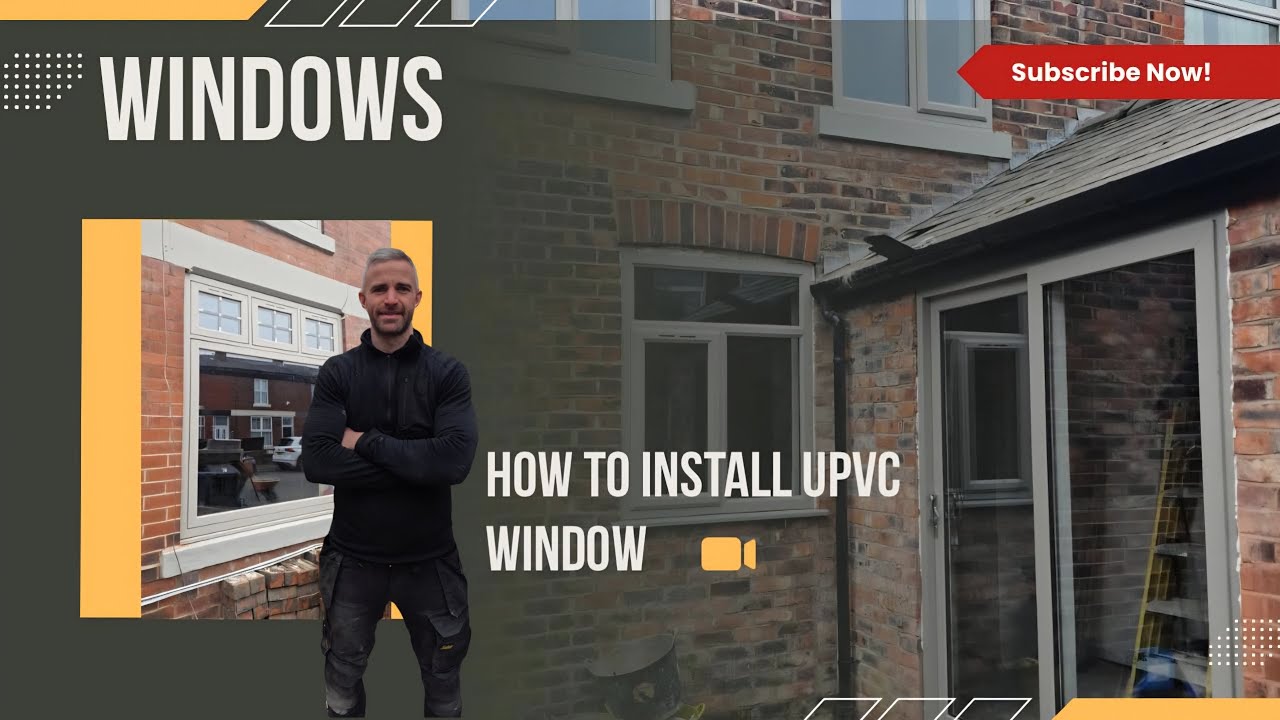 Pvc Window Install How to Install a uPVC Window : DIY Step-by-Step Guide - YouTube