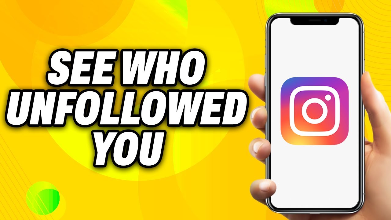 How To See Who Unfollowed You On Instagram App (2024) Quick Fix YouTube