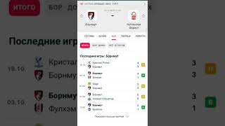 Борнмут - Ноттингем Форест прогноз