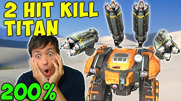 2-Hit Titan Kill? Jump BEHEMOTH THERMITE Overdrive War Robots Gameplay WR