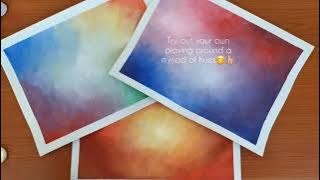 How to blend colours using the Scumbling technique TIME-LAPSE