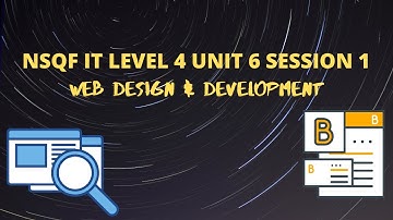 NSQF IT LEVEL 4 UNIT 6 SESSION 1 | WEB DESIGN & DEVELOPMENT