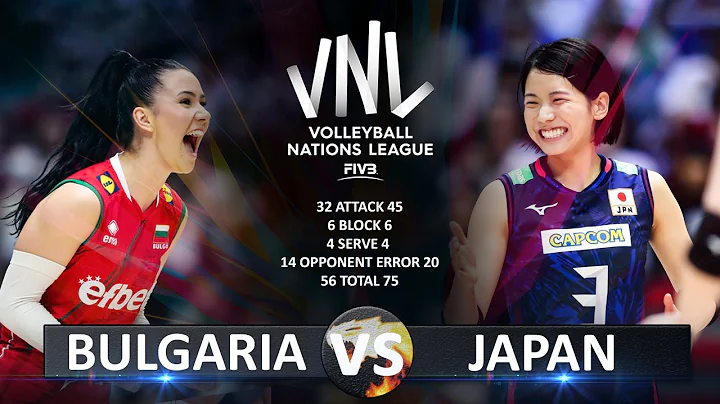 Bulgaria vs Japan | Women's VNL 2023 - DayDayNews